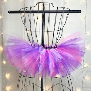 Trinity Tutu - Purple, White and Shocking Pink - Available in Infant, Toddlers, Girls, Teenager, Adult and Plus Sizes