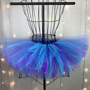 Tutú Sage - Tutú azul y morado - Disponible en tallas para bebés, niños pequeños, niñas, adolescentes, adultos y grandes