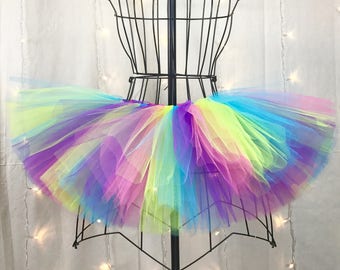 Peyton Tutu - Neon Tutu - Available in Infant, Toddlers, Girls, Teenager, Adult and Plus Sizes