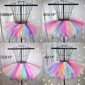 Addison Tutu Rave Tutu Emerald Green, Blue and Black Available in Infant, Toddlers, Girls, Teenager, Adult and Plus Sizes image 3