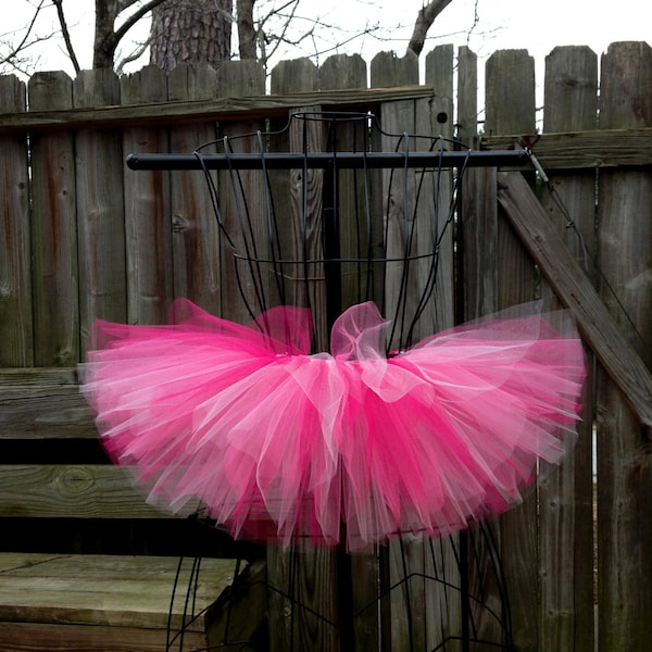 Elle Tutu - Pink Tutu - Birthday Tutu - Available in Infant, Toddlers, Girls, Teenager, Adult and Plus Sizes