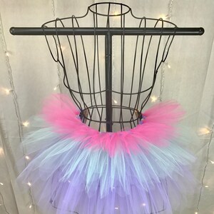 Rosie Tutu Pastel Fairy Tutu Layered Tutu Rave Tutu Available in Infant, Toddlers, Girls, Teenager, Adult and Plus Sizes image 2