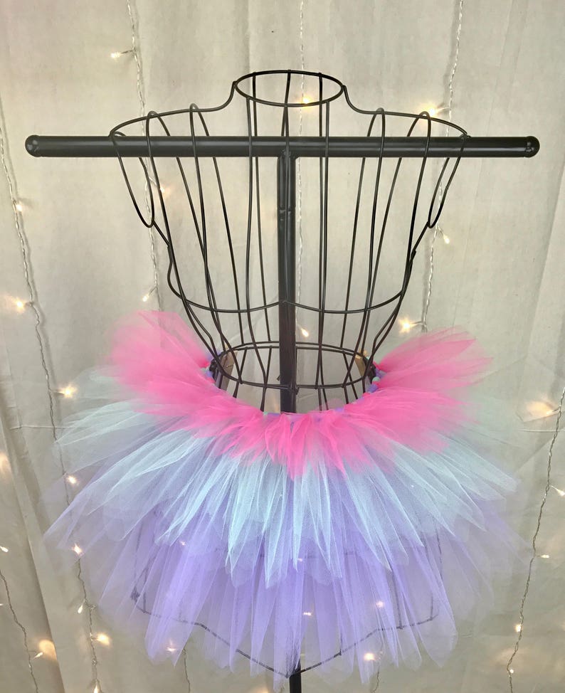 Rosie Tutu Pastel Fairy Tutu Layered Tutu Rave Tutu Available in Infant, Toddlers, Girls, Teenager, Adult and Plus Sizes image 2