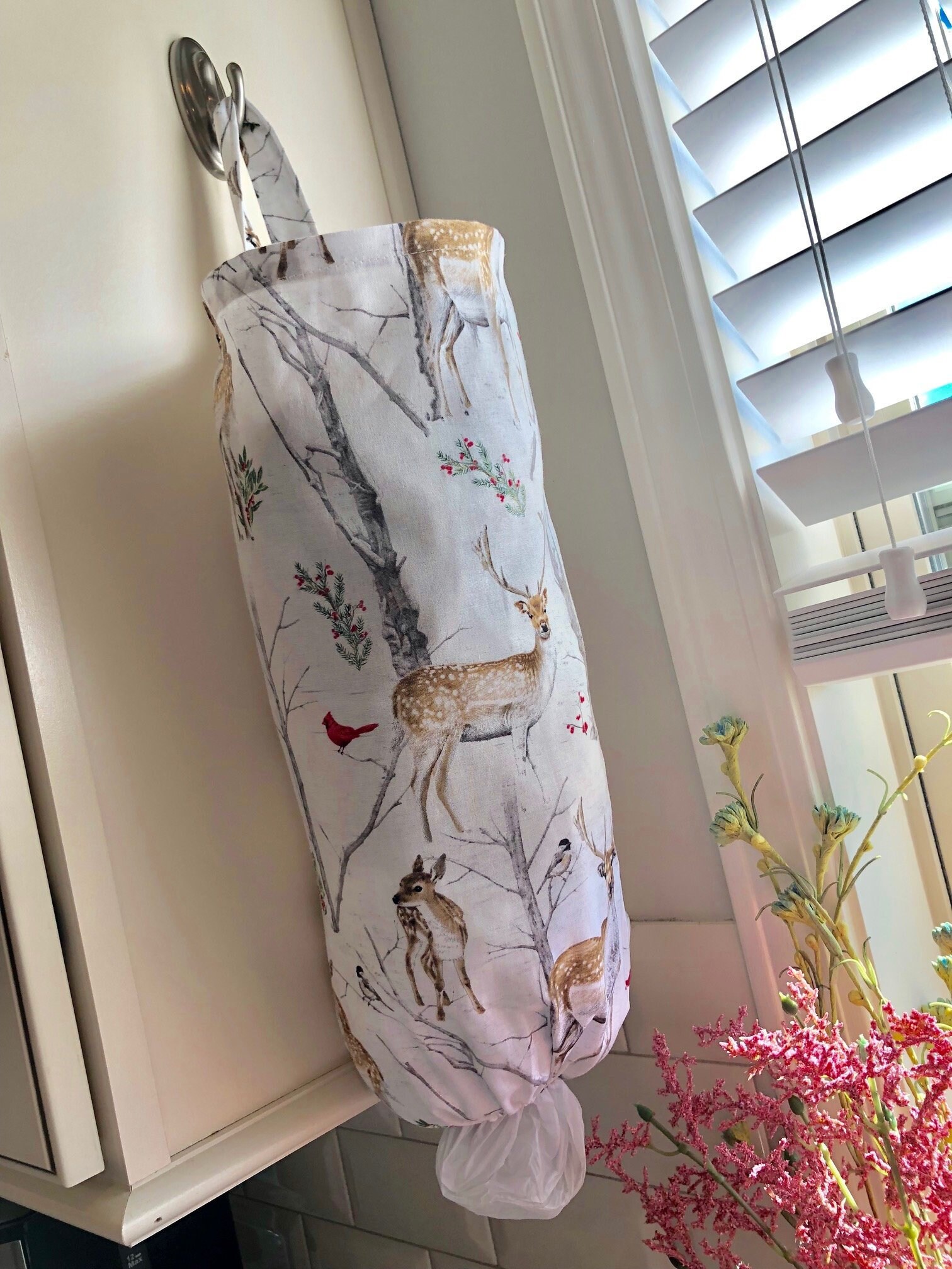 Grocery plastic bag holder/ Napkin holder/ Cloth wipes holder/ Etsy