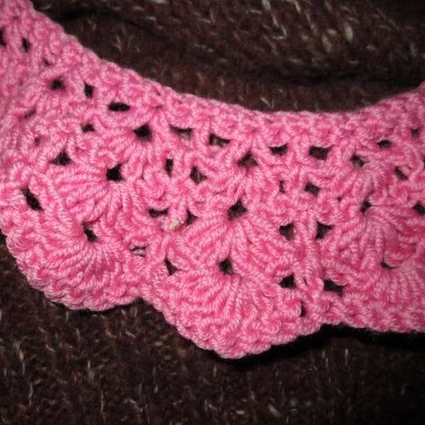 Gehaakt kraagje , crochet collar