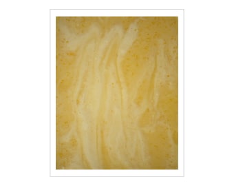 Lemon Squares: Batter, Digital Photograph on Fine Art Paper