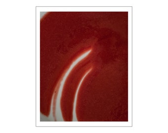 Photograph on Fine Art Paper - Strawberry Puree