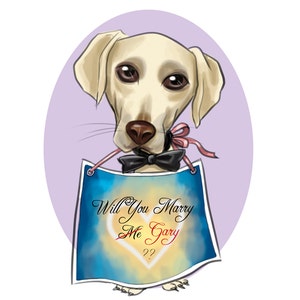 Caricatura di animali domestici / Ritratto di cartone animato personalizzato / Illustrazione di regali unici / Cartoon Pet Art / Idee regalo