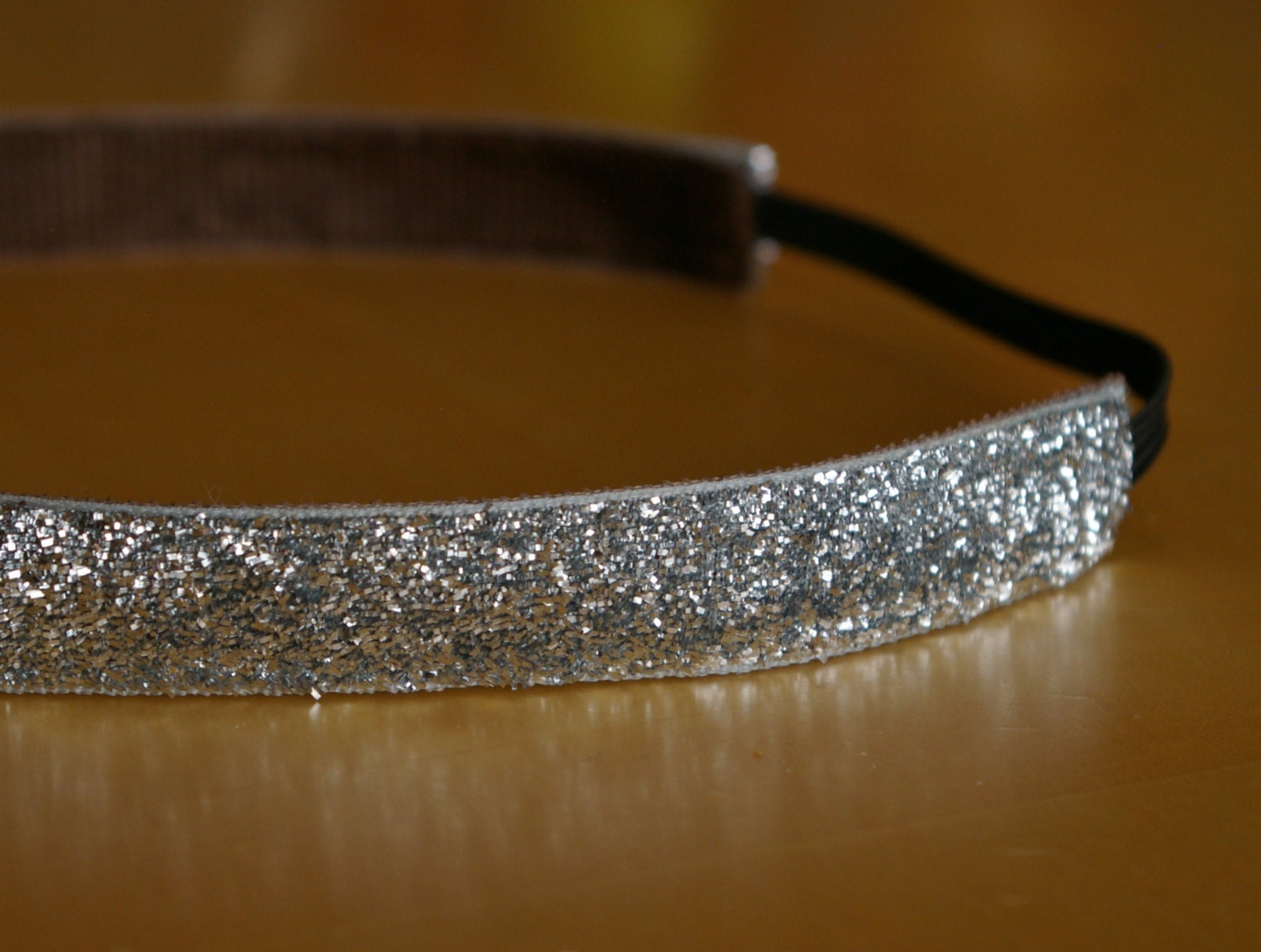 silver sparkle headband. Silver glitter headband women's Etsy