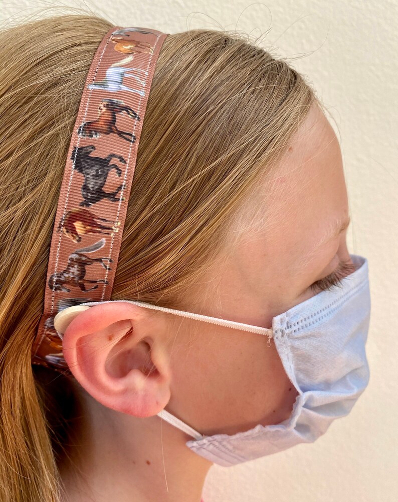 Horse headband. Horses headband. Pony headband. Girl's Etsy