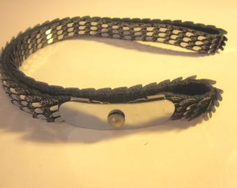 Vintage Scaled Skinny Belt