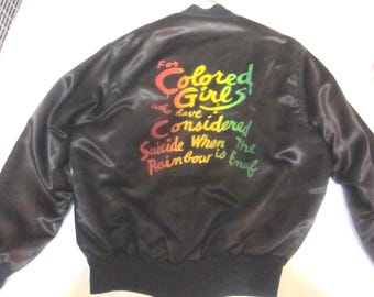 For Colored Girls... Collectible Show Jacket from Original Broadway Production