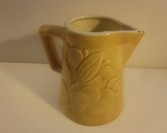 Vintage Pottery Pint Pitcher