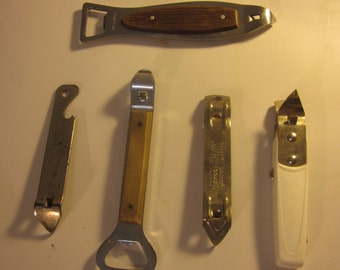 Vintage Assorted Bottle Opener Collectibles