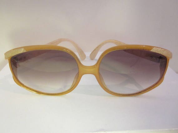 Vintage Christian Dior Oversize Glam Sunglasses - image 1