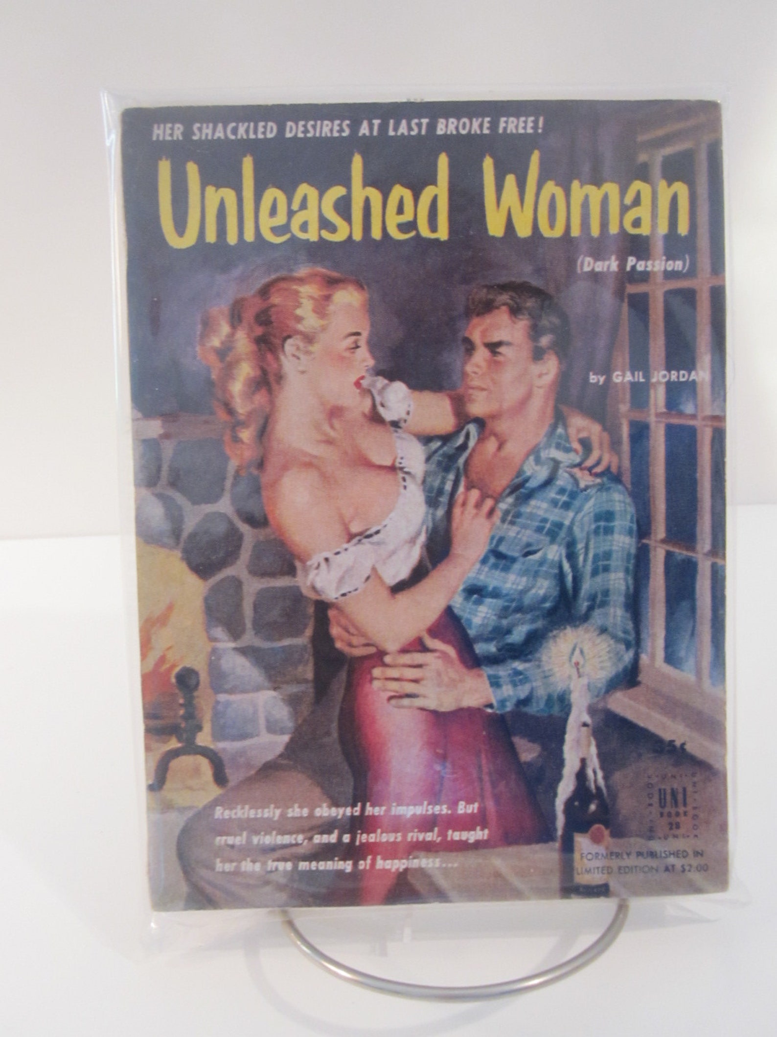 Campy Pulp Fiction Romance Novels Trashy Vintage 1950's - Etsy