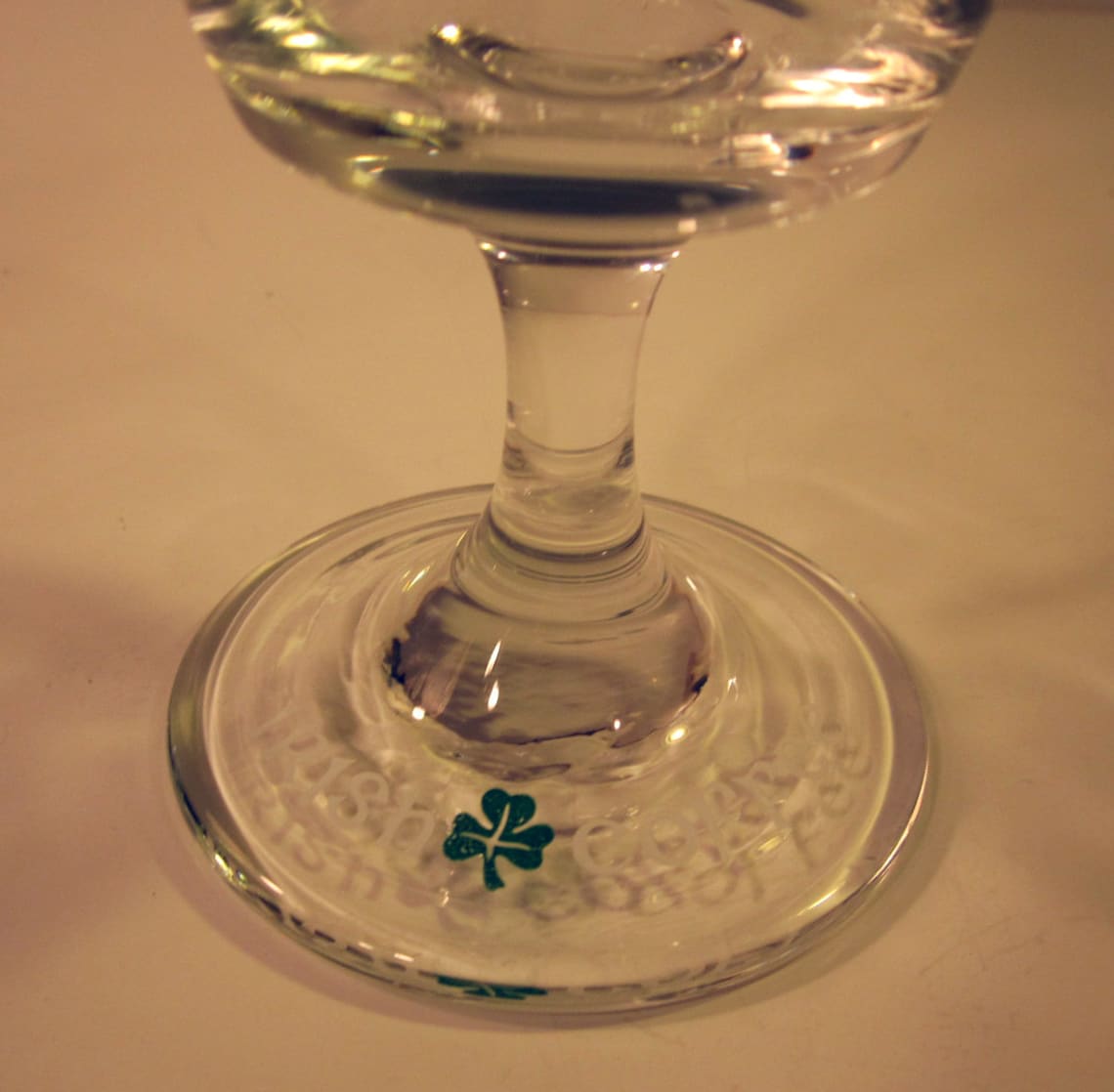 Vintage Irish Coffee Recipe Glasses Set of 2 Barware Etsy