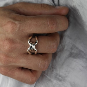 The Bond ring made in solid silver image 4