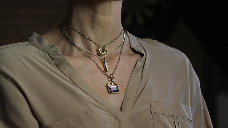 Spectra Amethyst Necklace image 3