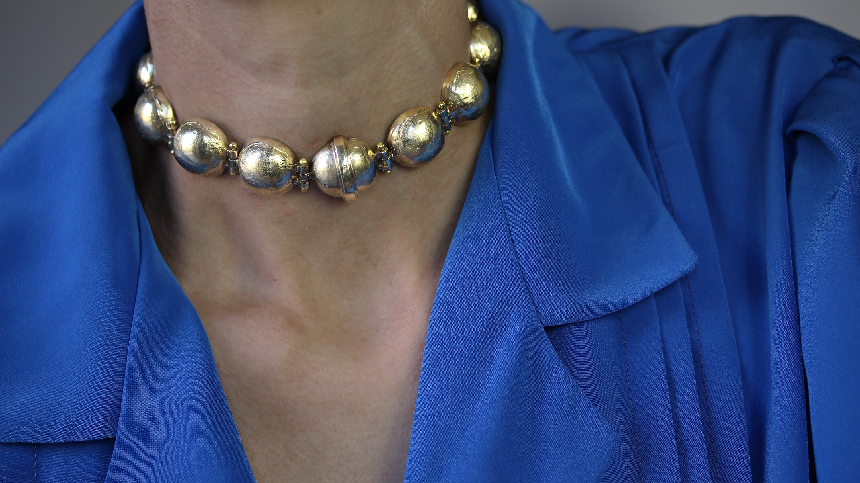 Thethis Gold Choker Necklace - Etsy