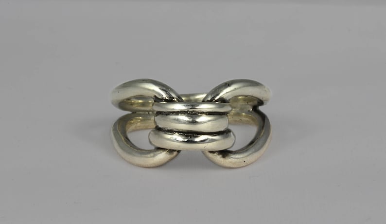 The Bond ring made in solid silver image 2