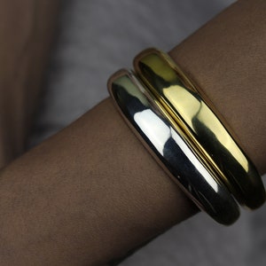 The Arctic Gold Cuff - made in solid bronze