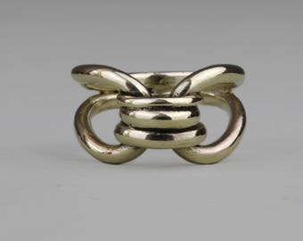 The Bond ring - made in solid bronze