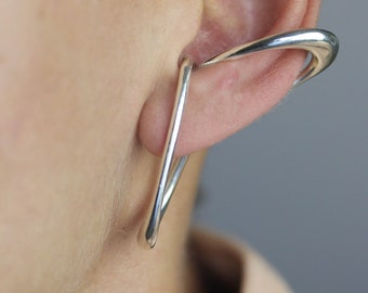 Silver Ear Climber - Eria Earpiece