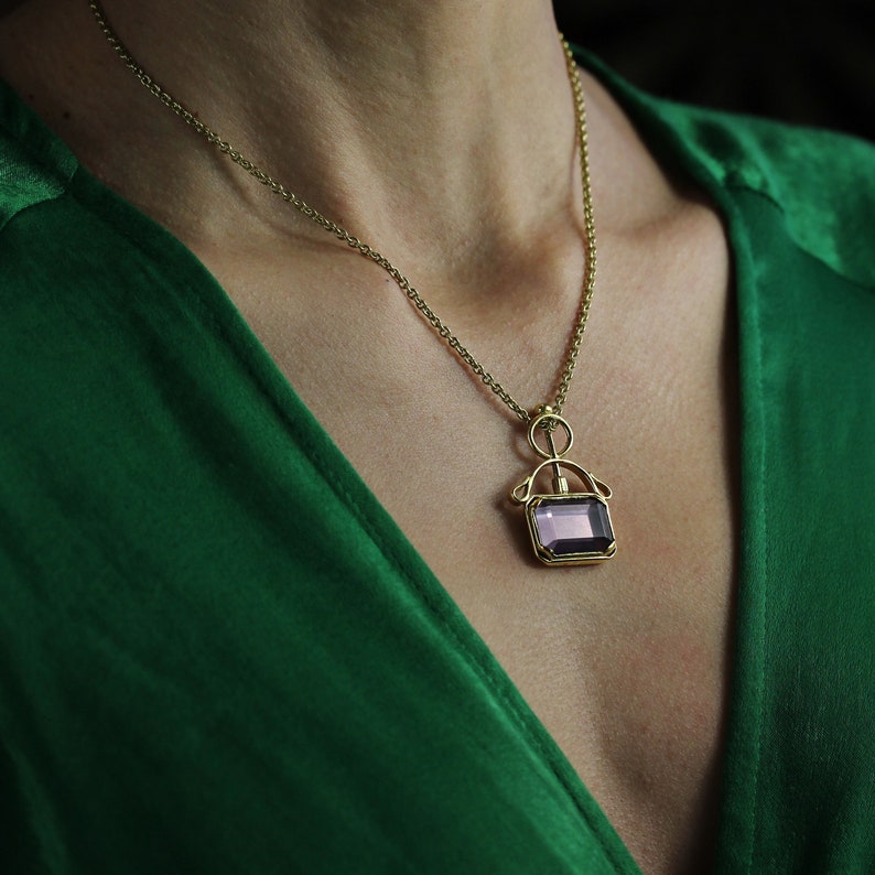 Spectra Amethyst Necklace image 2