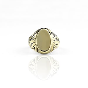 Bronze signet ring - Ermis