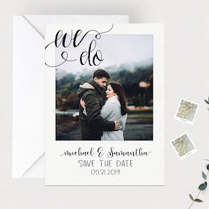 Save The Date Magnets or Cards, Wedding Save The Date, Instagram Save The Date Magnet, Unique Save the Date