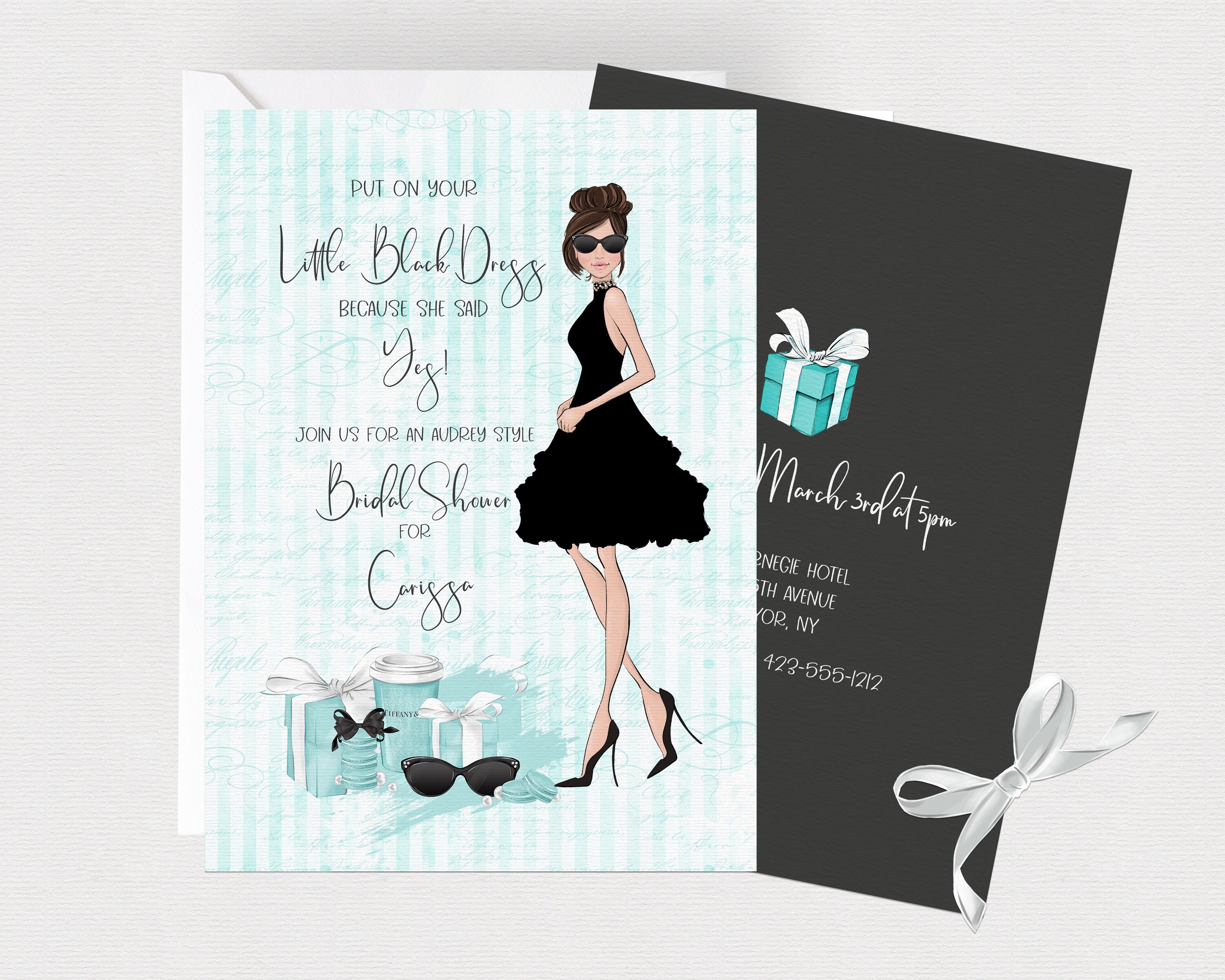 Audrey Hepburn Birthday Card