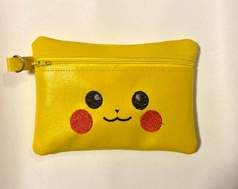 Pikachu Inspired Design: 3 sizes - ITH Machine Embroidery