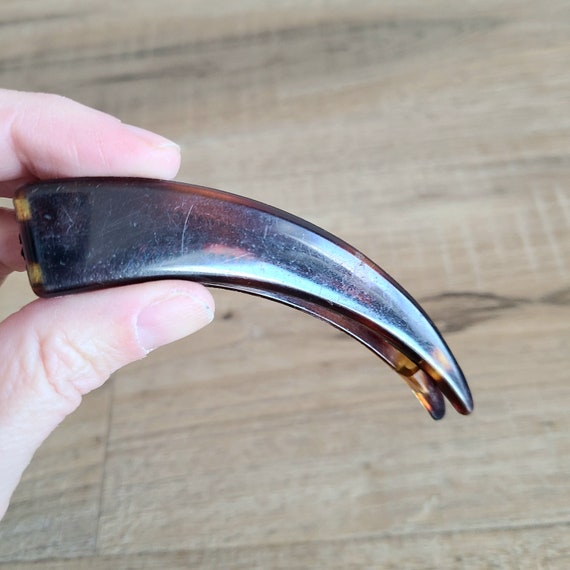 Vintage Made in France Lucite Acrylic Hair Clip Accessories  display picture 2