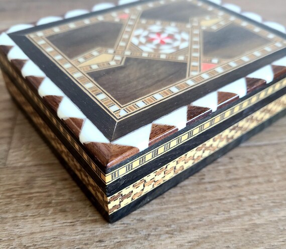 Arvi Granada Made of Spain vintage inlaid lacquer… - image 4