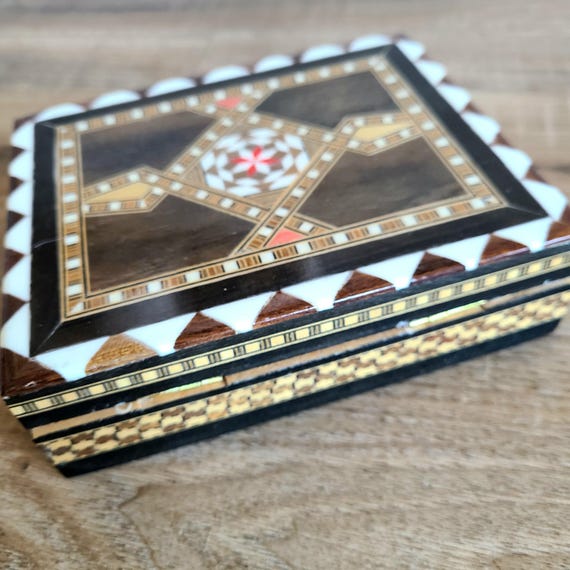 Arvi Granada Made of Spain vintage inlaid lacquer… - image 7