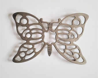 Vintage Leonard Silver Plated Butterfly Design Kitchen Decor