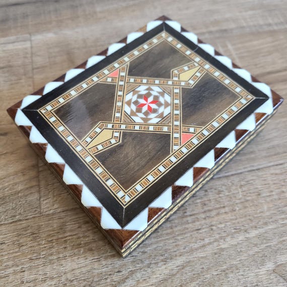 Arvi Granada Made of Spain vintage inlaid lacquer… - image 1