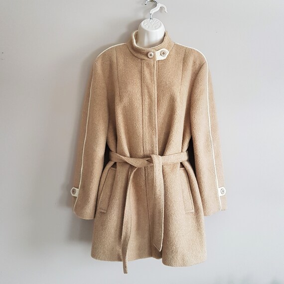 Vintage beige color Surrey Classics Canada belted