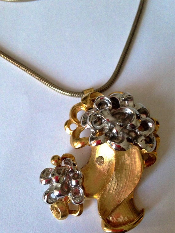 60's Poodle Pendant - image 3