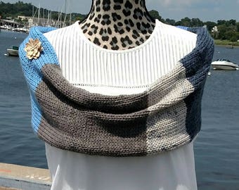 The Summer Showl (cowl/shawl)