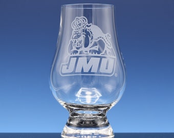 JMU Glencairn Whiskey Glass