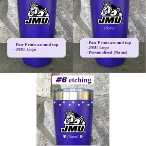 JMU Polar Camel 20oz Tumbler image 8