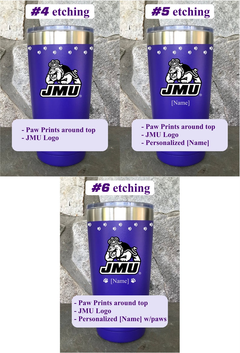 JMU Polar Camel 20oz Tumbler image 8