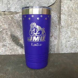 JMU Polar Camel 20oz Tumbler image 3