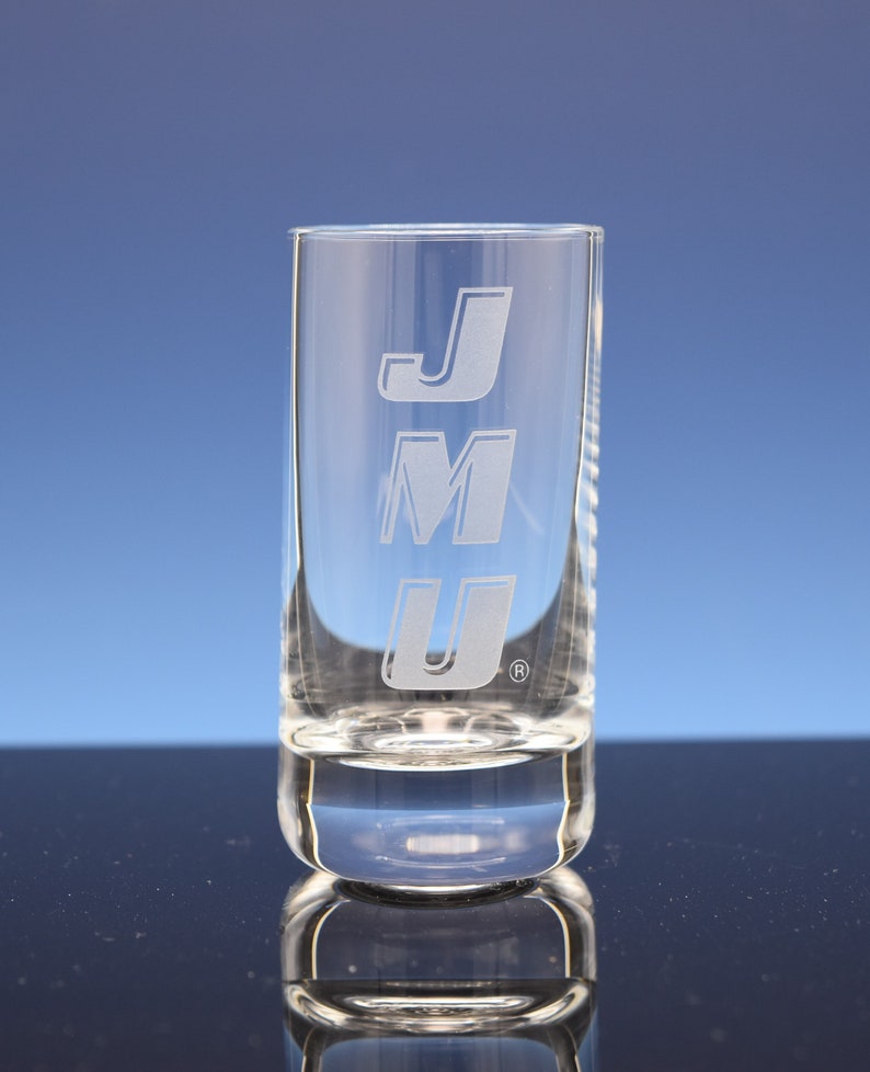 JMU Shot Glass JMU Vertical