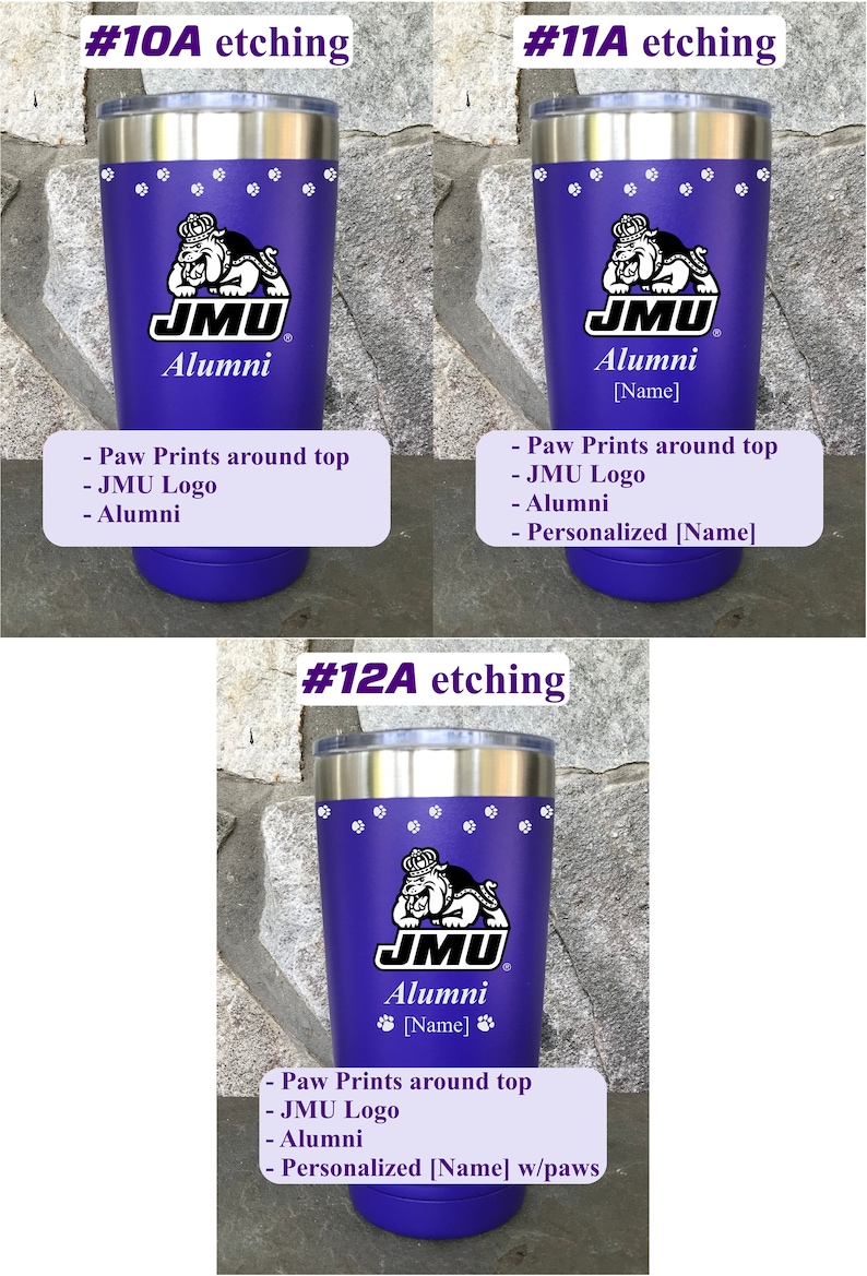 JMU Polar Camel 20oz Tumbler image 10