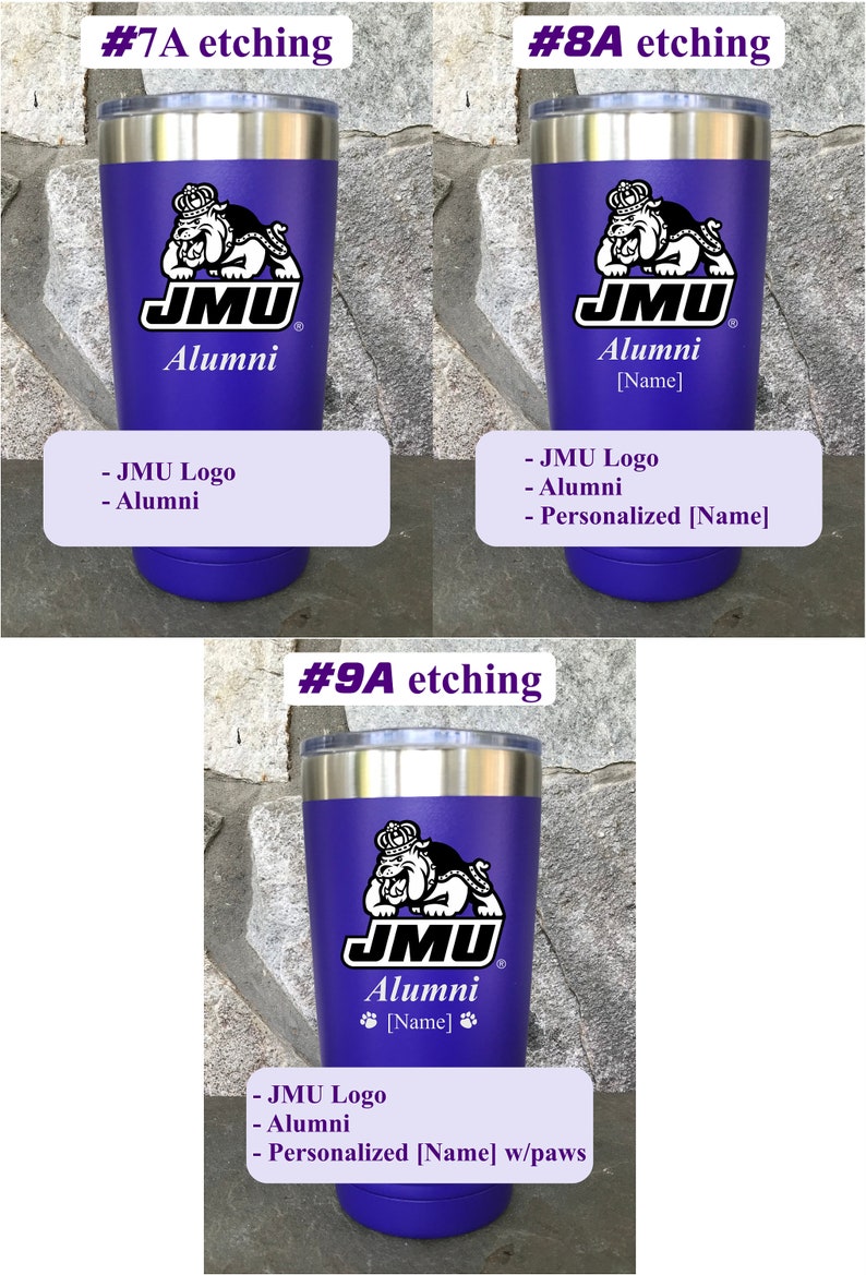 JMU Polar Camel 20oz Tumbler image 9