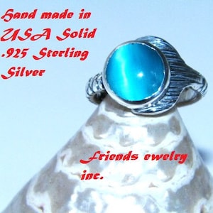 Buy Sterling Silver Mako mermaids show Ring Mako Aqua size 7 Online at  desertcartEGYPT