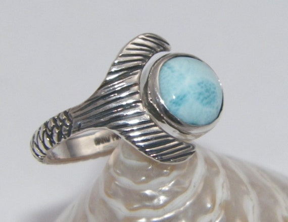 Real Mako Mermaid Ring Sterling Silver 925 No Shell Box 